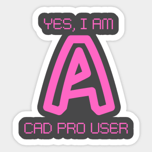 AUTOCAD PROFISSIONAL , NEW AUTOCAD DESIGN , T shirt Autocad design & CLEAN SIMPLE DESIGN AUTOCAD SHIRT Sticker